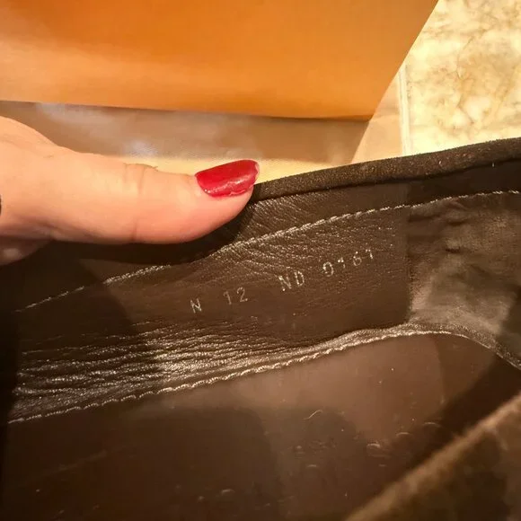 LV Monogram Leather Drivers